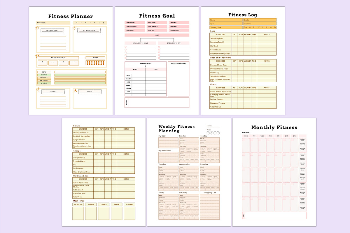 2025 Meal Planner For Canva KDP, a Stationery Template by Shumaya (Photo 4 of 6)
