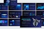 Artificial Intelligence Google Slide, a Presentation Template by SquidPixey (Thumbnail 5 of 6)