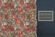 Pattern Oranges, a Decorative Illustration by PASHKOVA (Thumbnail 1 of 15)