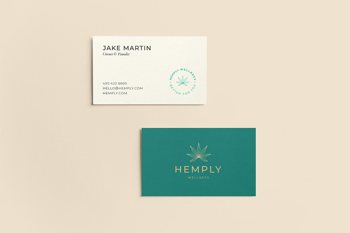 Hemp/CBD Logo Template, a Branding & Logo Template by GudBrand Studio (Photo 5 of 8)