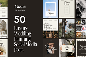 Luxury Wedding Planning Social Media