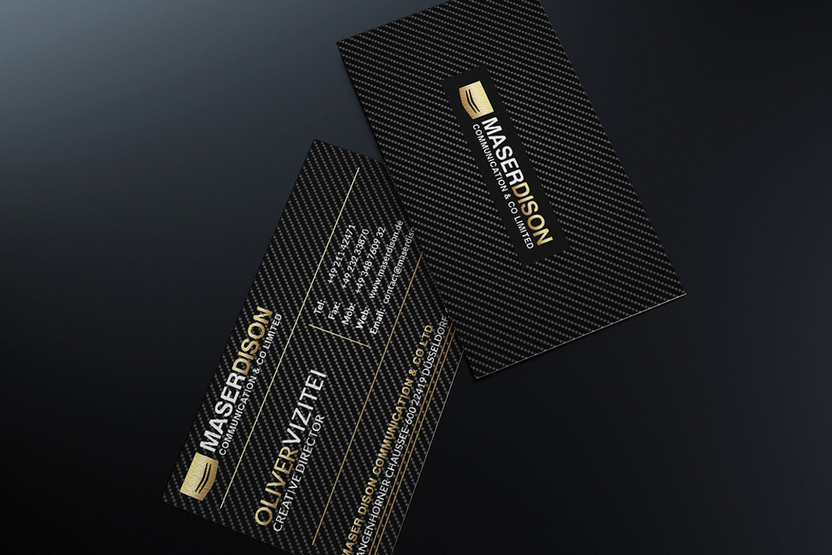 Carbon Business Card, a Business Card Template by Marvel (Photo 5 of 6)