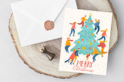 Christmas cards and posters, a Person Illustration by Giraffarte (Thumbnail 2 of 6)
