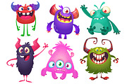 Starry Snugglers - 6 Cute Monsters, a Decorative Illustration by D R A W K M A N (Thumbnail 9 of 9)