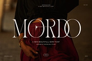 Mordo Elegant Modern Serif Font, a Serif Font by Graphicxell (Thumbnail 1 of 8)