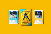 Trading Cards Mockup v.4 - 12 views, a Merchandise Mockup by Illusiongraphic (Thumbnail 5 of 25)