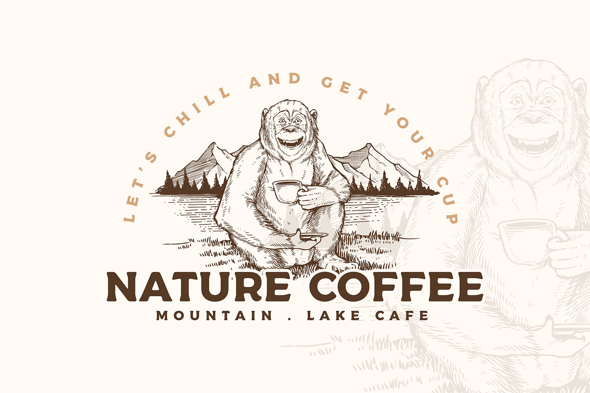Nature coffee logo vector, a Branding & Logo Template by Vinsvectory (Photo 3 of 3)