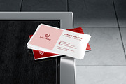 Business Card Mockup, an Advertising Mockup by SLAB! Design (Thumbnail 5 of 6)