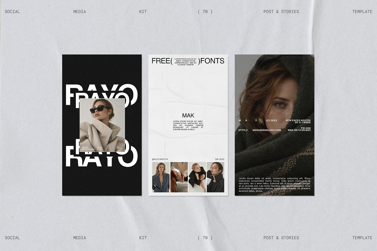 OREN | Instagram Post & Story (III), a Social Media Template by Prapti Design (Photo 4 of 10)