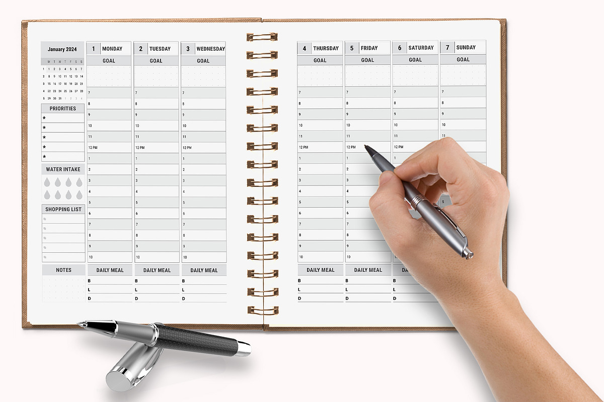 Ultimate Planner Bundle Pack 2024-27, a Stationery Template by ROJI CREATOR (Photo 7 of 10)