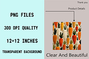 Seamless Carrot Pattern, a Pattern Graphic by SVGArt (Thumbnail 4 of 8)
