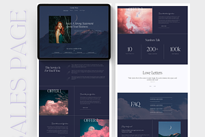 Mystic Website Squarespace Template