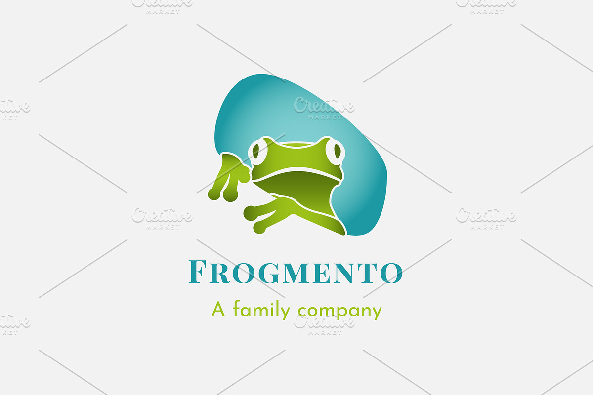 Frog Icon & Logo Template, a Branding & Logo Template by The Minimalist (Photo 1 of 5)