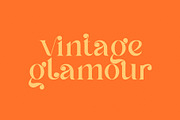 Dinah Glamour / Regular Font, a Serif Font by Anastasia Cuza (Thumbnail 5 of 15)