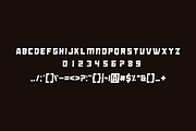 Mickxes - Font, a Sans Serif Font by artchiles_design (Thumbnail 4 of 5)