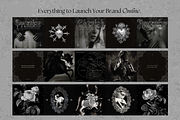 Medieval Romance Social Media Bundle, a Social Media Template by The Flossy Finch (Thumbnail 18 of 23)