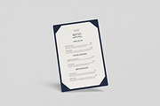 Restaurant Menu Mockup, an Advertising Mockup by AnasStudio (Thumbnail 4 of 5)