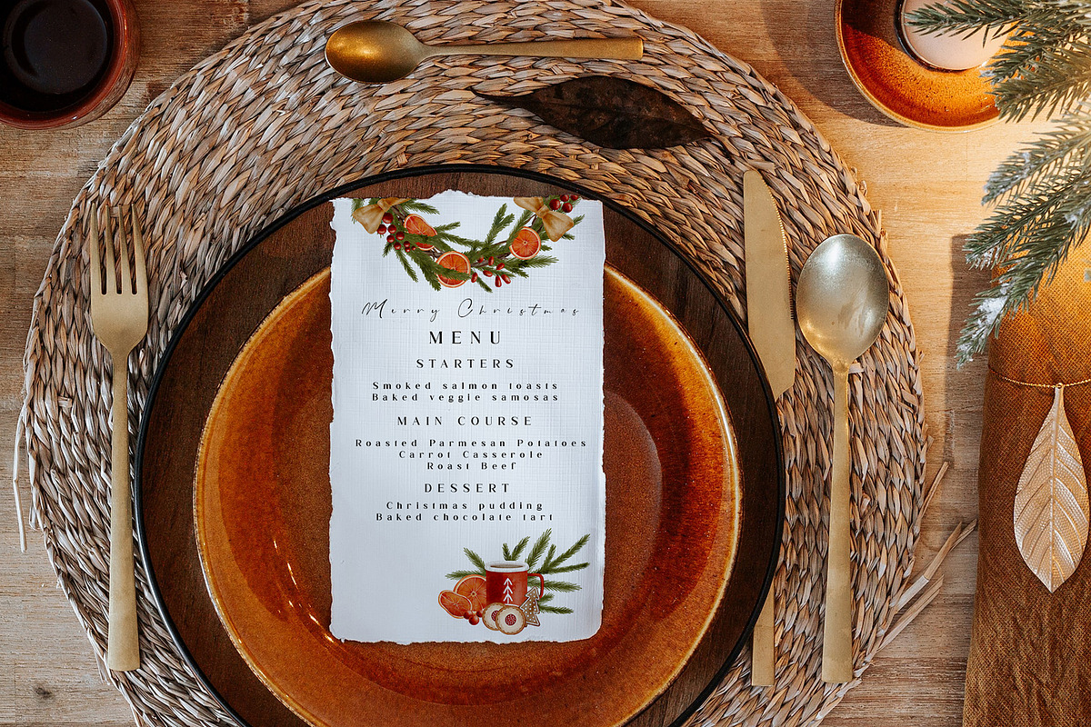 Christmas in Countryside Collection, a Decorative Illustration by Olya Haifisch (Photo 7 of 10)
