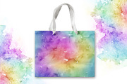 10 Huge Rainbow Watercolors, a Background Graphic by AdenaJ (Thumbnail 9 of 13)