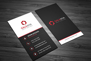 Modern Vertical Business Cards, a Business Card Template by Galaxiya (Thumbnail 4 of 8)