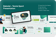 Babolat - Tennis Sport GoogleSlide, a Presentation Template by Annora Studio (Thumbnail 1 of 5)
