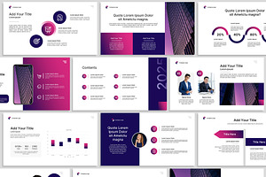 Modern Business PowerPoint Template, a Templates & Theme by SKY CREATION