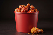Fried Chicken Bucket Mockup, a Packaging Mockup by graphypix (Thumbnail 3 of 4)