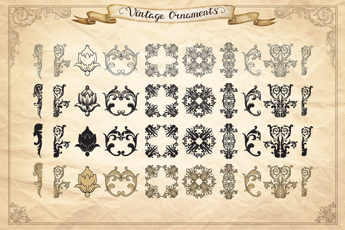 Page decoration Ornate Vintage, an Object Graphic by Samira (Photo 7 of 7)
