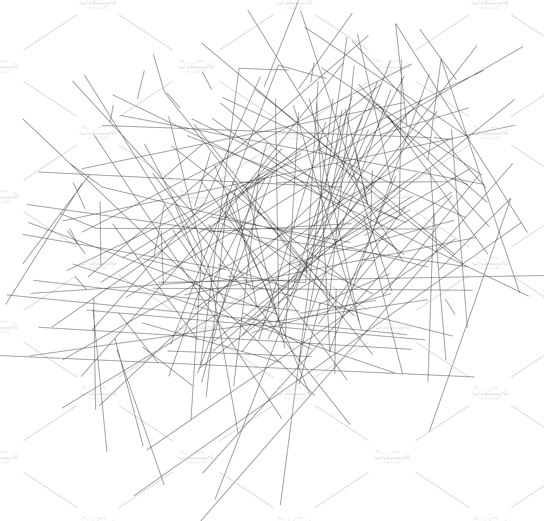 random tangle of lines, a Photo by WorldPhotos