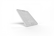 Cartoon Football Field Mockup, a Merchandise Mockup by Qaleb Studio (Thumbnail 1 of 2)