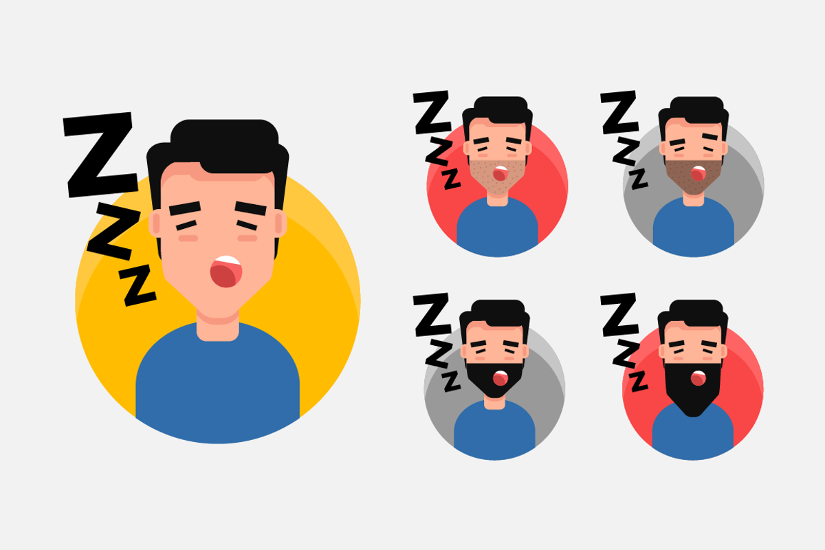 Character Design – Guy Doing Things, a Background Graphic by Orange Graphics (Photo 5 of 11)