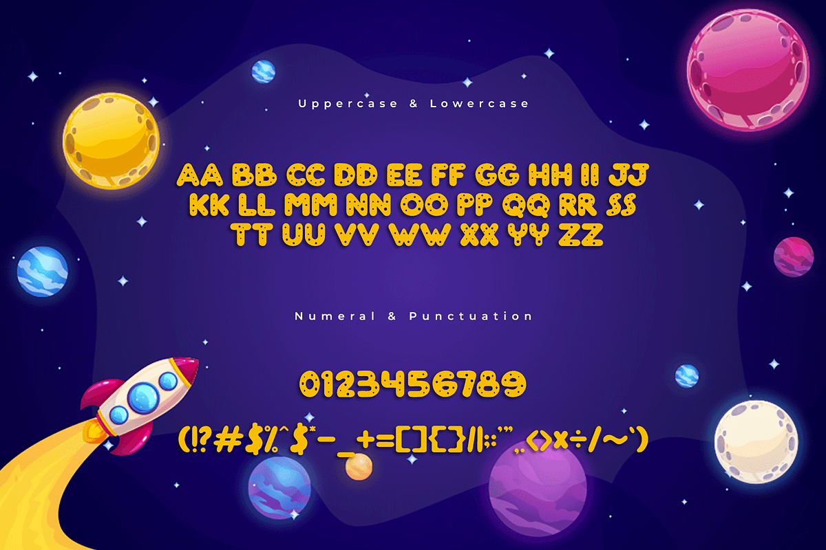 Orbitron - A Modern Space Kids Font, a Sans Serif Font by overlaytemplates (Photo 4 of 5)