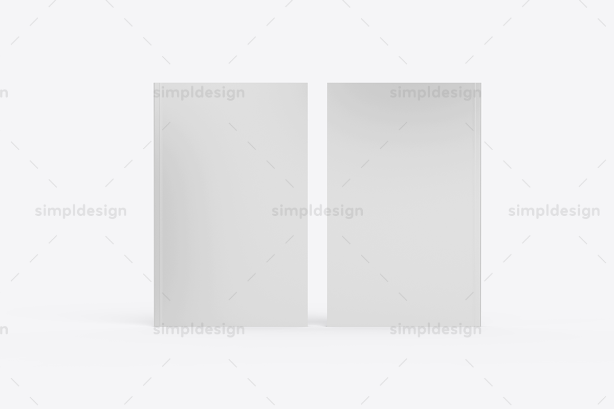 C-Format Softcover Book Mockup, a Books & Magazine Mockup by SimplDesign (Photo 6 of 13)