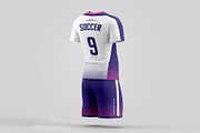 Soccer Uniform Mock-up, an Apparel Mockup by zippypixelstudio (Thumbnail 5 of 11)