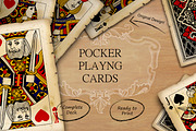 Vintage  Playing cards, an Illustration by Retro Graphic Box (Thumbnail 3 of 6)