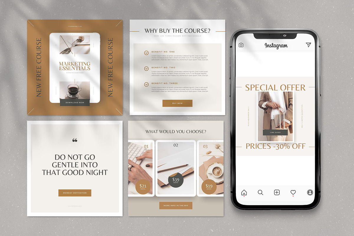 Elegant Social Media Marketing Pack, a Social Media Template by AndrewPixel (Photo 7 of 13)