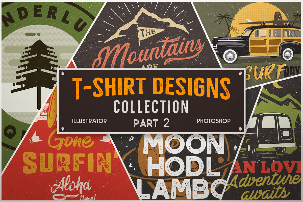Graphic TShirt Designs Bundle Part 2, an Object Graphic by JeksonGraphics (Photo 1 of 10)