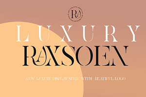Raxsoen Luxury Serif Display