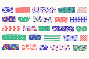 Hand Drawn Washi Tape Clipart, a Decorative Illustration by Anna Studio (Thumbnail 11 of 12)