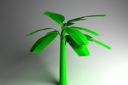 Banana Tree 3D Model, a Plants & Tree 3D Model by theresumepark