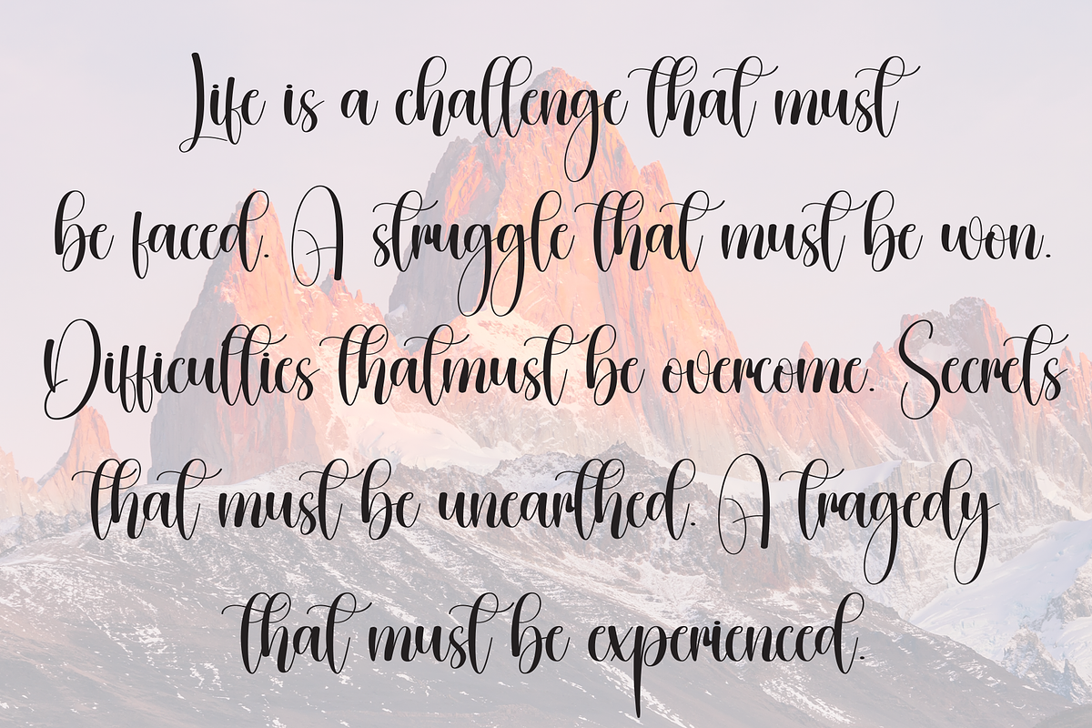 Babyday | Script Font, a Handwritten Font by Scratchones (Photo 6 of 9)