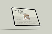 iPad Pro Mockup, an iPad Mockup by Graphicbars (Thumbnail 21 of 25)