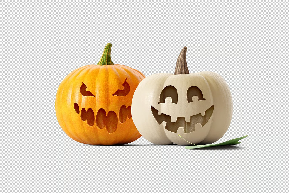 Halloween Pumpkin Mockup, a Product Mockup by zpackcreative (Photo 6 of 6)