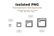 240 Development & Creation Icons, an Outline Icon by Just Icon (Thumbnail 4 of 6)