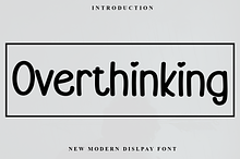 Overthinking