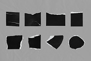 34 Black & White Ripped Paper Pieces, an Abstract Photo by Ksuview (Thumbnail 3 of 5)