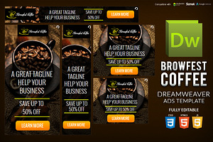 HTML5 Banner Dreamweaver Template