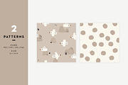 COMBO BIRDS, a Pattern Graphic by Muriel Petitpattern (Thumbnail 2 of 3)