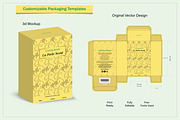 Perfume Box Design die cut template, an Object Graphic by sumonuix (Thumbnail 4 of 4)
