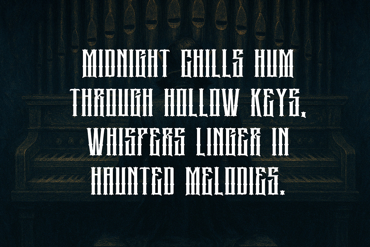 Nocturne, a Serif Font by Loudoun Design Co. (Photo 3 of 5)